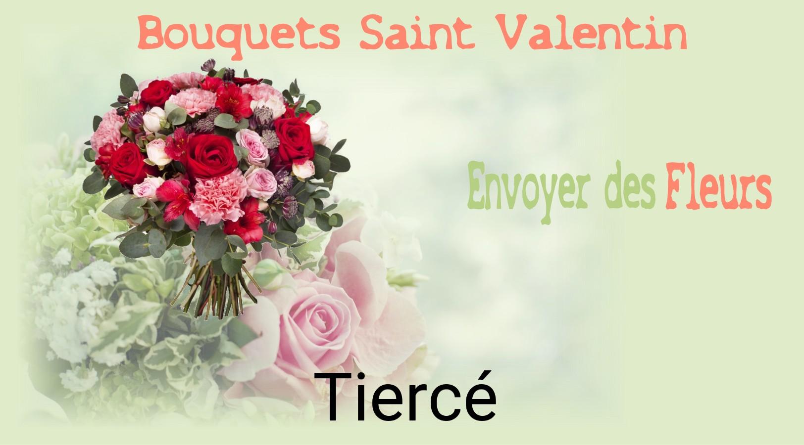 Roses de Saint-Valentin livrées à Tiercé